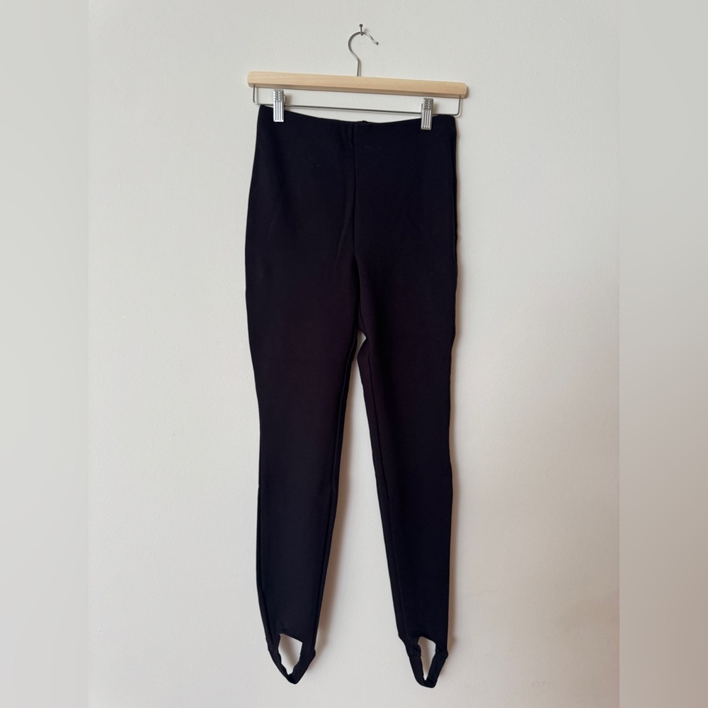 Madewell Black Stirrup Pants